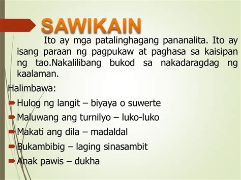 kayatan ng bayan|Katangian Ng Mga Karunungang.